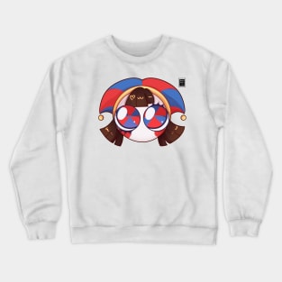 Cute Pomni Icon Crewneck Sweatshirt